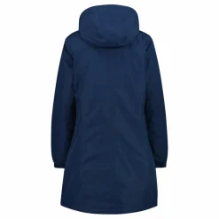 Wasserdichter Damen-Parka aus Ripstopgewebe mit abnehmbarer Kapuze