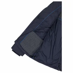 Wattierte Herrenjacke mit abnehmbarer Kapuze