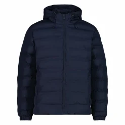 Wattierte Herrenjacke mit regulierbarer Kapuze