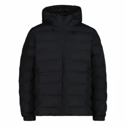 Wattierte Herrenjacke mit regulierbarer Kapuze