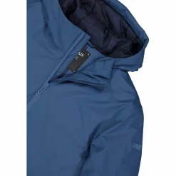 Wattierte Herrenjacke mit Kapuze