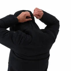 Wattierte Herrenjacke mit Kapuze