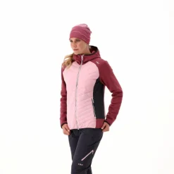 Wattierte Hybrid-Kapuzenjacke Unlimitech für Damen