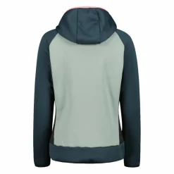 Wattierte Hybrid-Kapuzenjacke Unlimitech für Damen