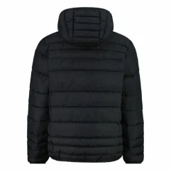 Wattierte Jungenjacke mit Kapuze