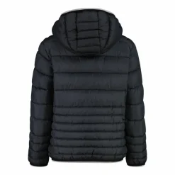 Wattierte Jungenjacke mit Kapuze