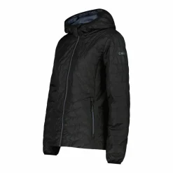 Wattierte Steppjacke mit Kapuze für Damen