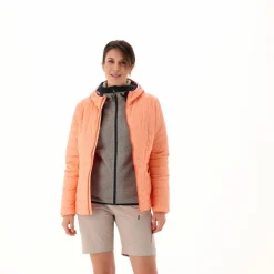 Wattierte Steppjacke mit Kapuze für Damen