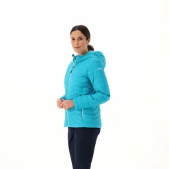 Wattierte Steppjacke mit Kapuze für Damen