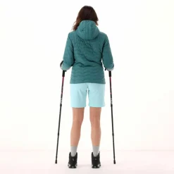 Wattierte Steppjacke mit Kapuze für Damen