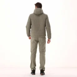 Wattierte Steppjacke mit Kapuze für Herren