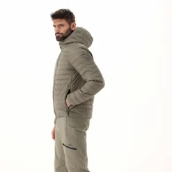 Wattierte Steppjacke mit Kapuze für Herren