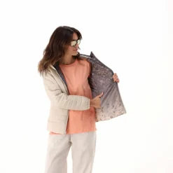 Wendejacke mit Muster für Damen