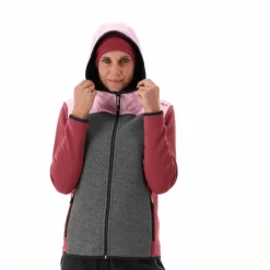 Wooltech-Damenjacke mit Kapuze