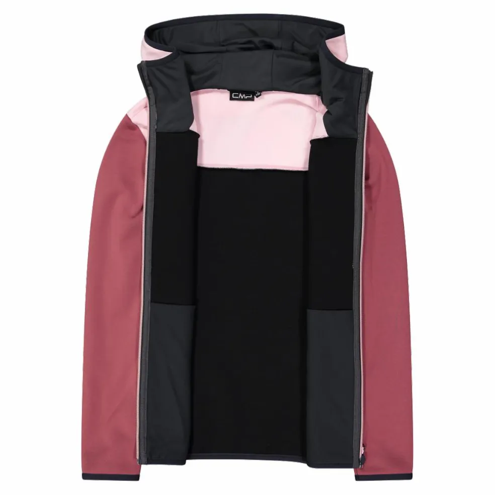 Wooltech-Damenjacke mit Kapuze