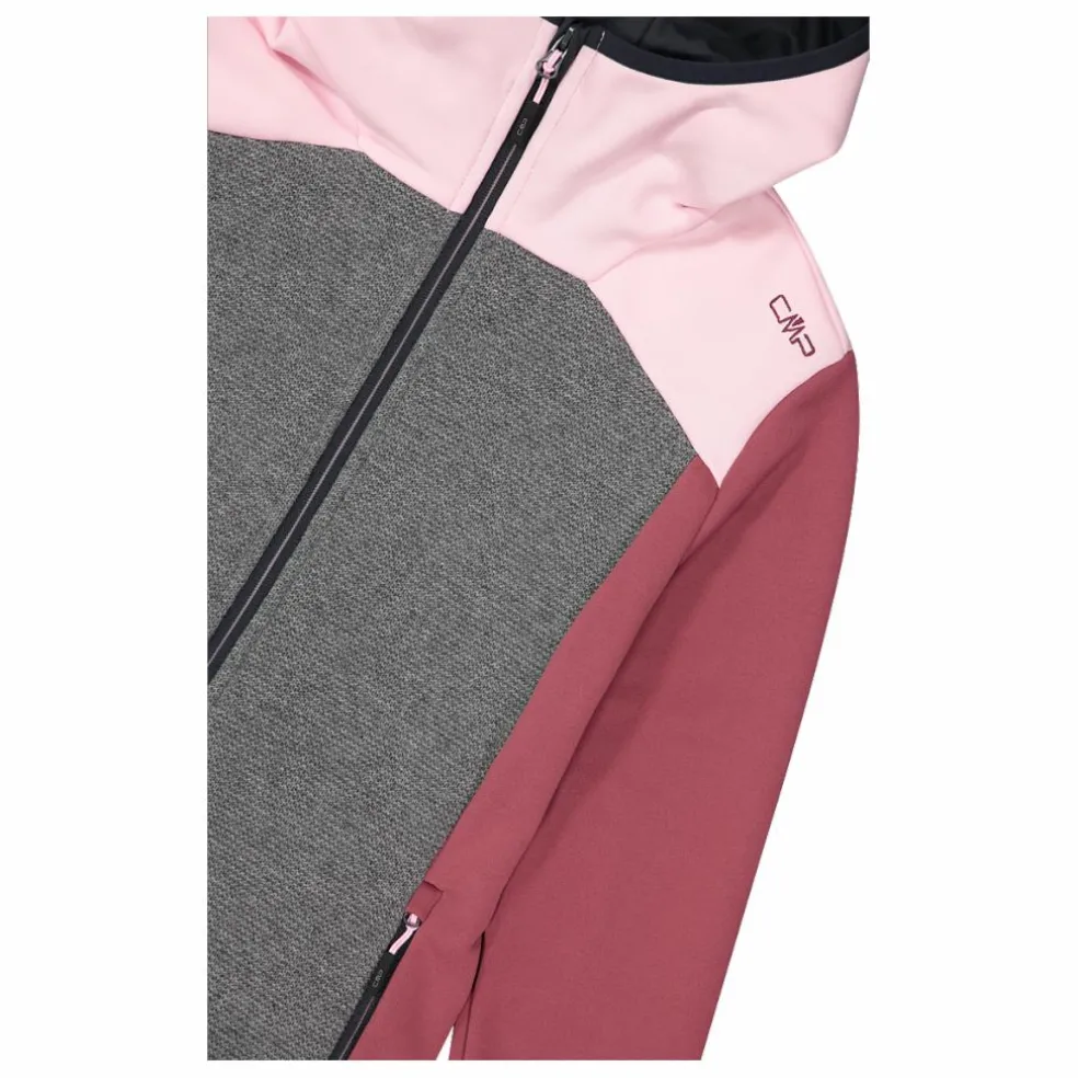 Wooltech-Damenjacke mit Kapuze