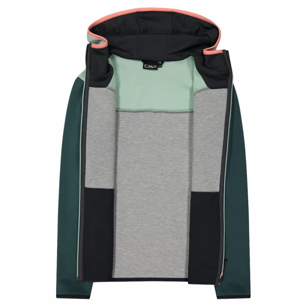 Wooltech-Damenjacke mit Kapuze