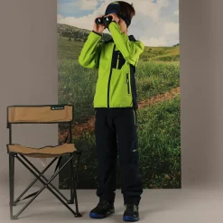 Zip-Off-Jungenhose aus Stretchgewebe