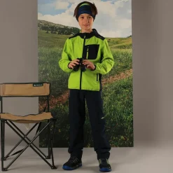 Zip-Off-Jungenhose aus Stretchgewebe