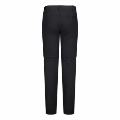 Zip-Off-Mädchenhose aus Stretchgewebe