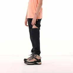 Zip-Off-Mädchenhose aus Stretchgewebe