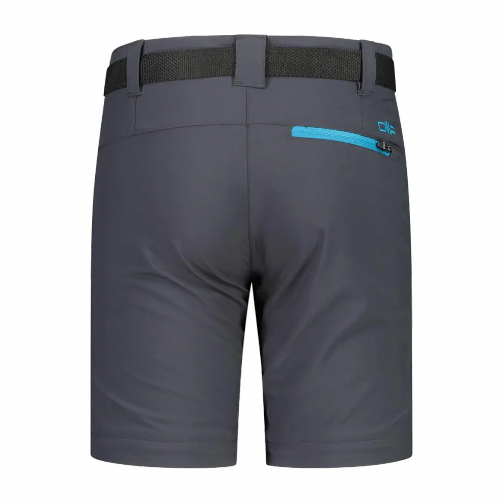 Zip-Off-Mädchenhose aus Stretchgewebe