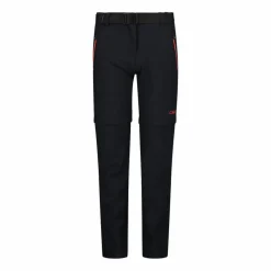 Zip-Off-Mädchenhose aus Stretchgewebe