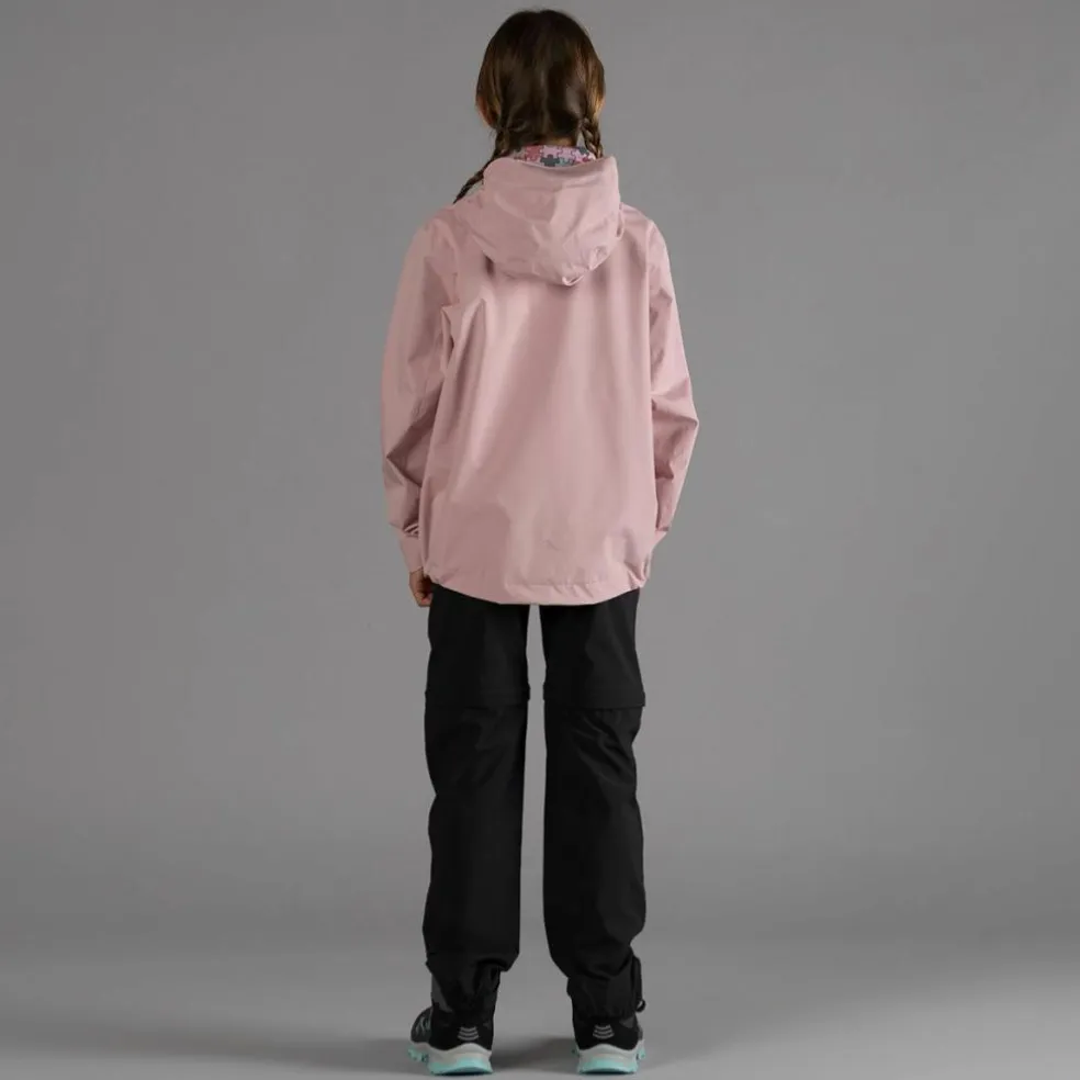 Zip-Off-Mädchenhose aus Stretchgewebe