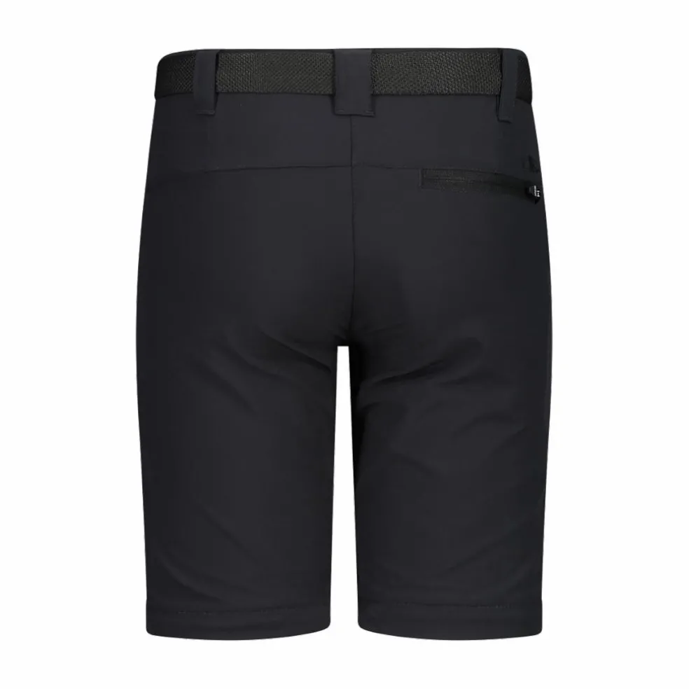 Zip-Off-Mädchenhose aus Stretchgewebe