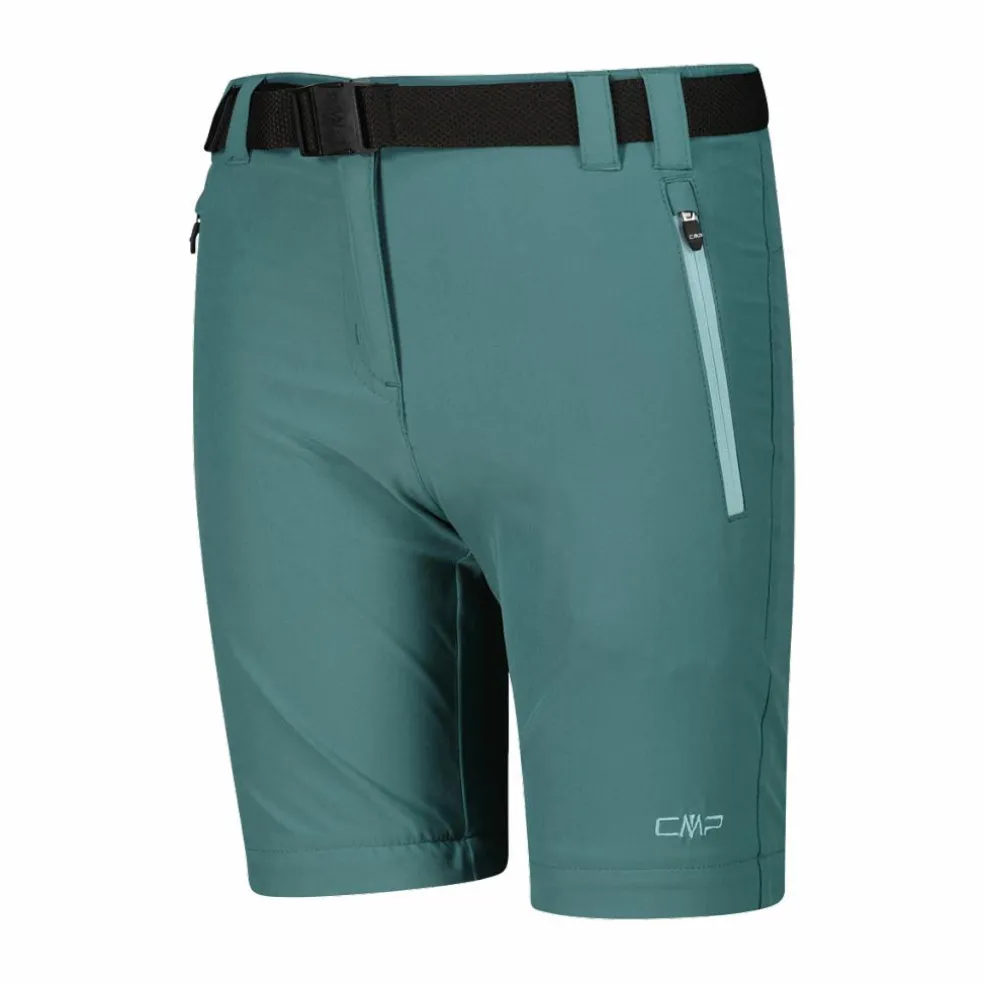 Zip-Off-Mädchenhose aus Stretchgewebe