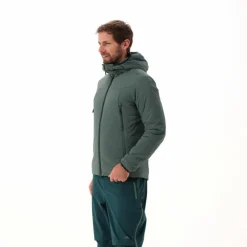 Zusammenfaltbare wasserabweisend Herrenjacke mit Kapuze