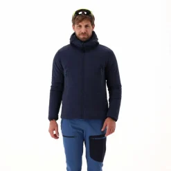 Zusammenfaltbare wasserabweisend Herrenjacke mit Kapuze