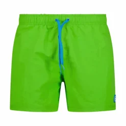Zweifarbige Bermuda-Badeshorts