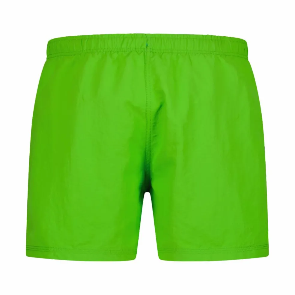 Zweifarbige Bermuda-Badeshorts