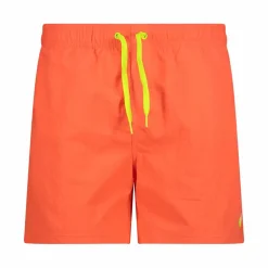 Zweifarbige Bermuda-Badeshorts