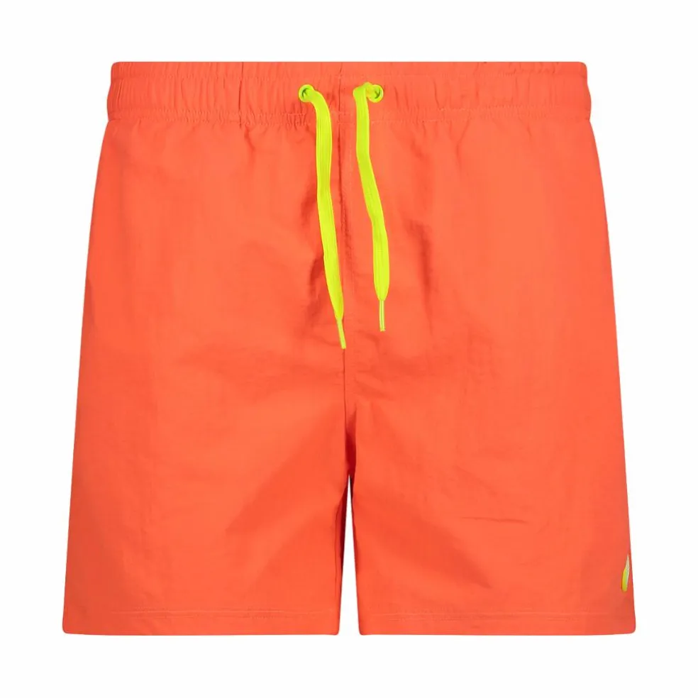 Zweifarbige Bermuda-Badeshorts