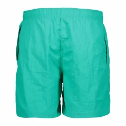 Zweifarbige Bermuda-Badeshorts